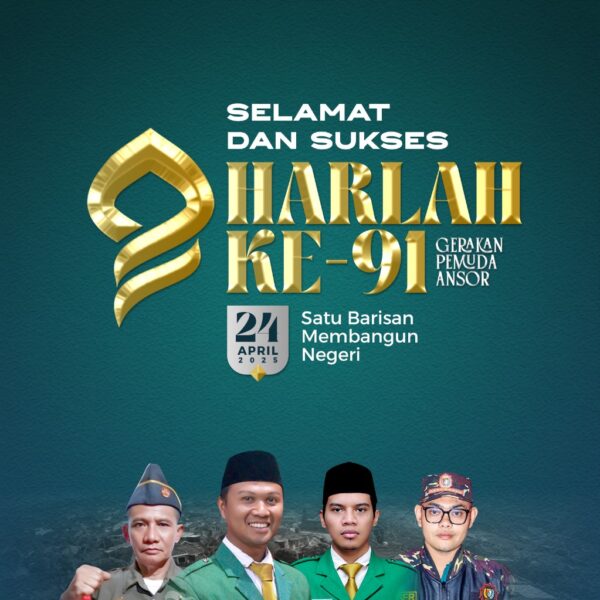 Selamat Harlah ke-91 GP Ansor dari PAC GP Ansor Wajak